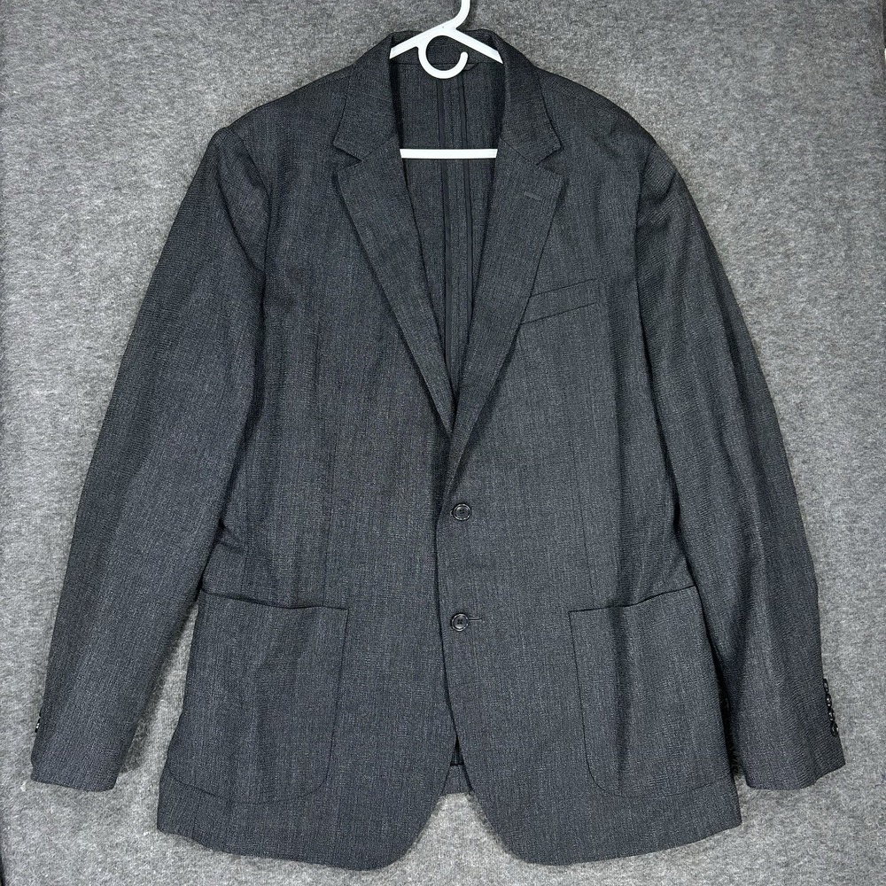 Bonobos Blazer Mens 46L Unconstructed Athletic Fit 100% Marzotto Italian Wool